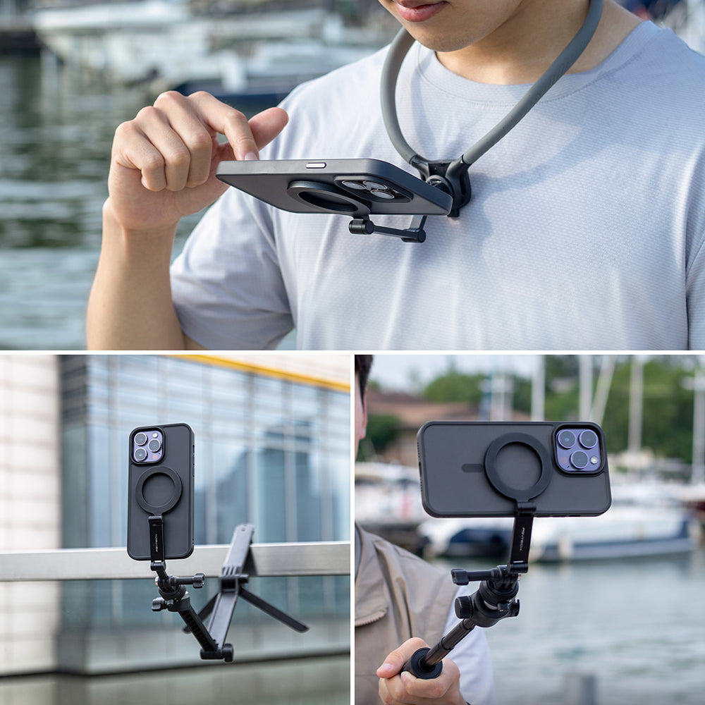 CapLock Magnetic Smartphone Neck Mount