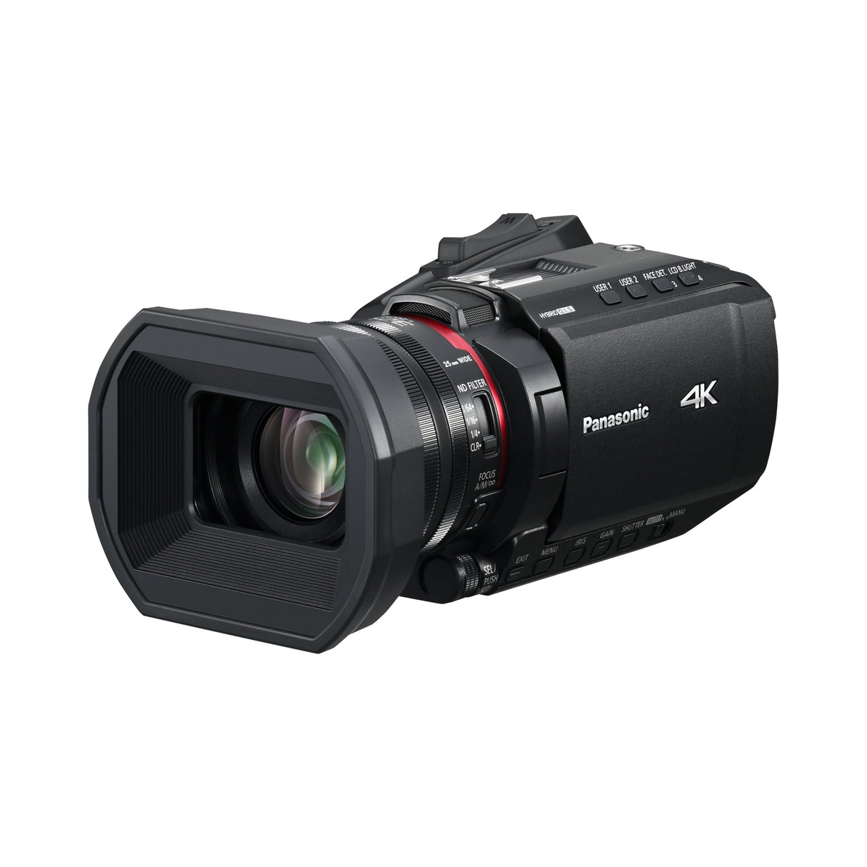 Panasonic 4K Camcorder with 24X Optical Zoom - X1200 - Image 1