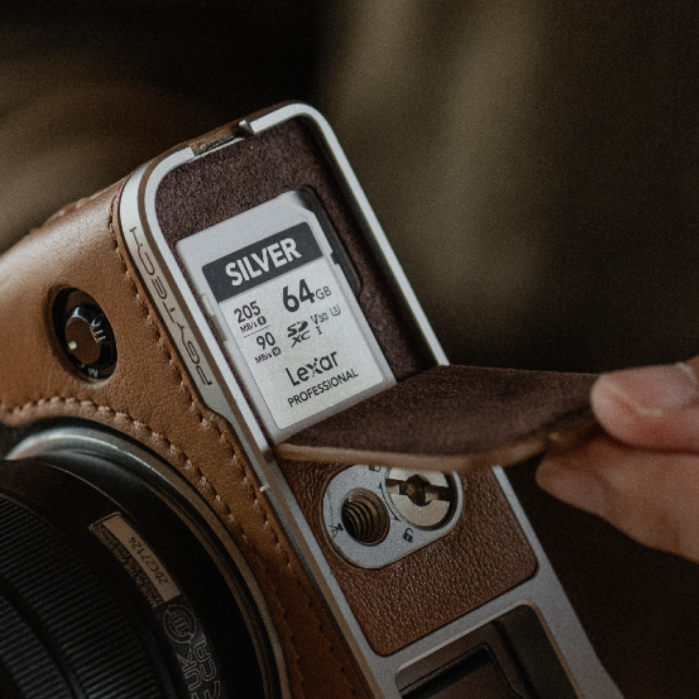 Leather Camera Case (For FujiFilm)