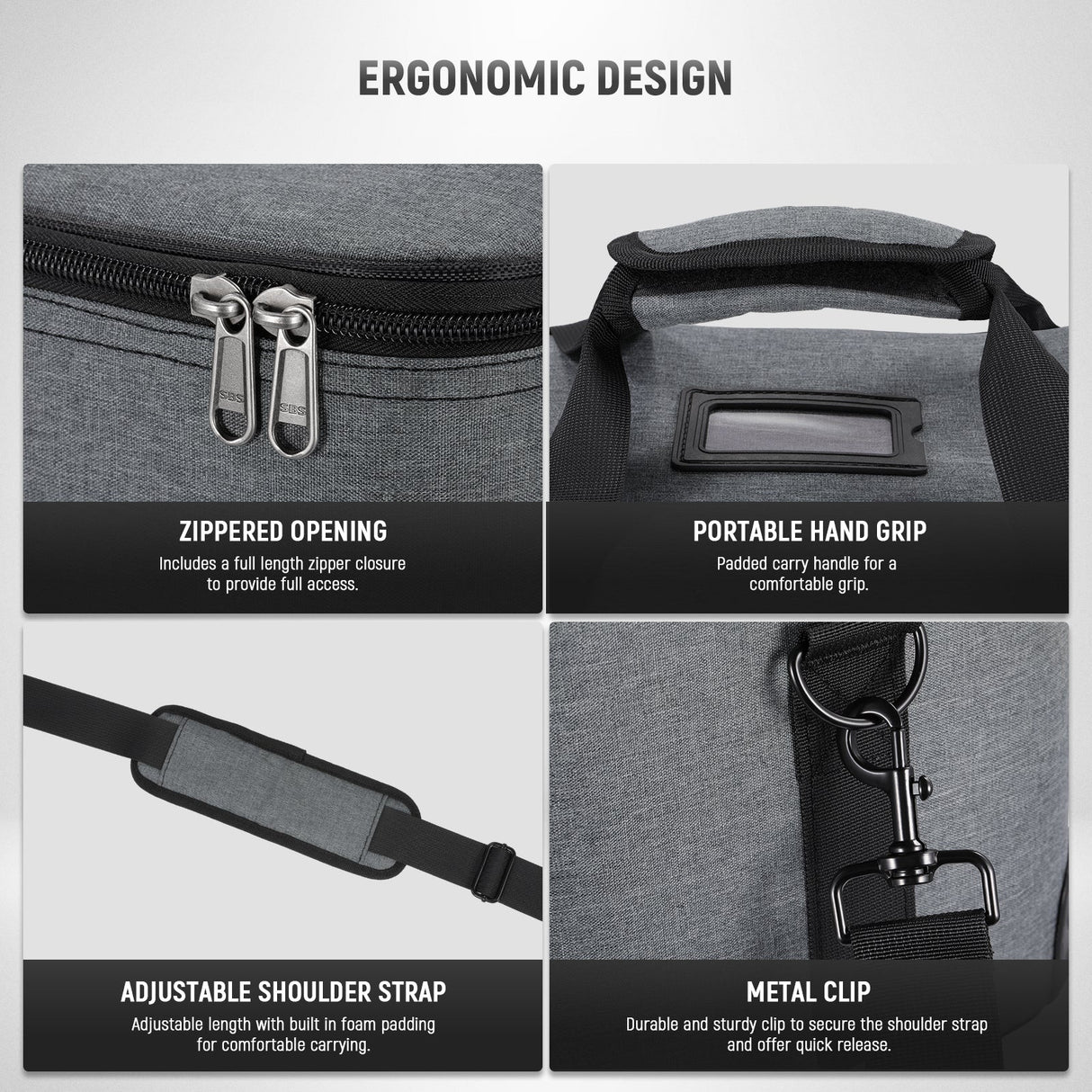 NEEWER PB6 Carrying Bag with Shoulder Strap
