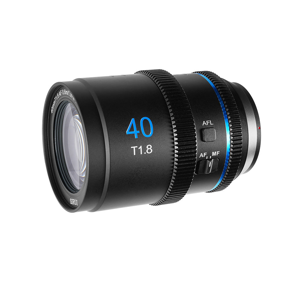 SIRUI 40mm T1.8 1.33X S35 Frame Autofocus Anamorphic Lens