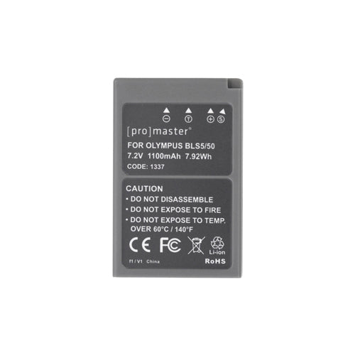ProMaster Li-ion Battery for Olympus BLS-5 | BLS-50 - Image 3