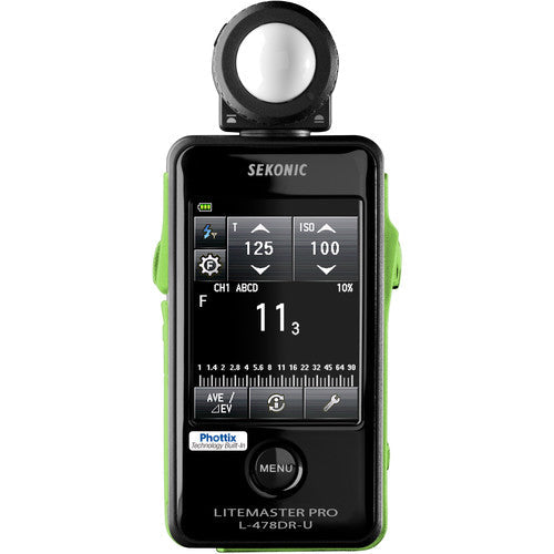 Sekonic LiteMaster Pro L-478DR-U-PX Light Meter for Phottix Strato II System