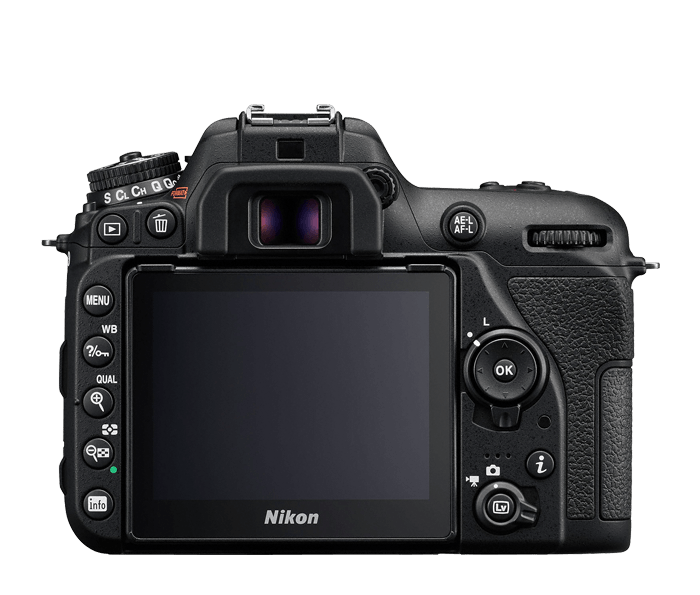 Nikon D7500 DSLR Camera — back view