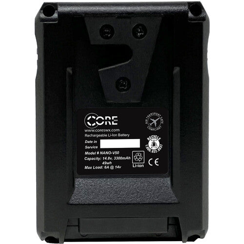 Core SWX NANO V50 Micro 49Wh Lithium-Ion Battery (V-Mount)