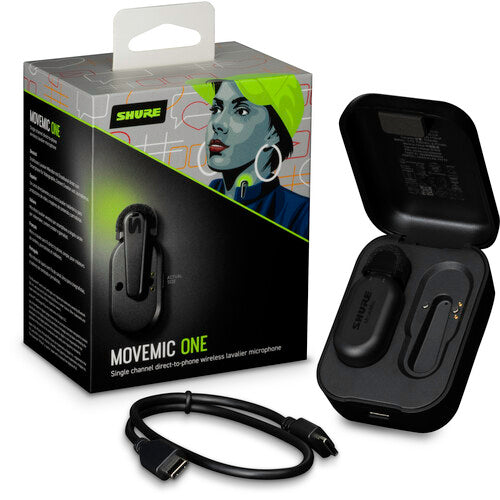 Shure MoveMic One Clip-On Wireless Microphone