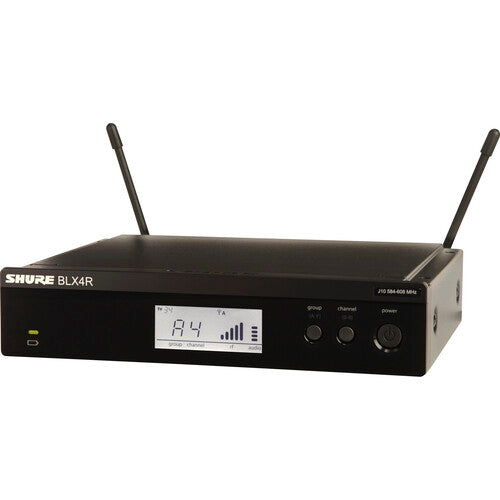 Shure BLX14R/W85M Rackmount Wireless Cardioid Lavalier Microphone System (J11: 596 to 616 MHz)