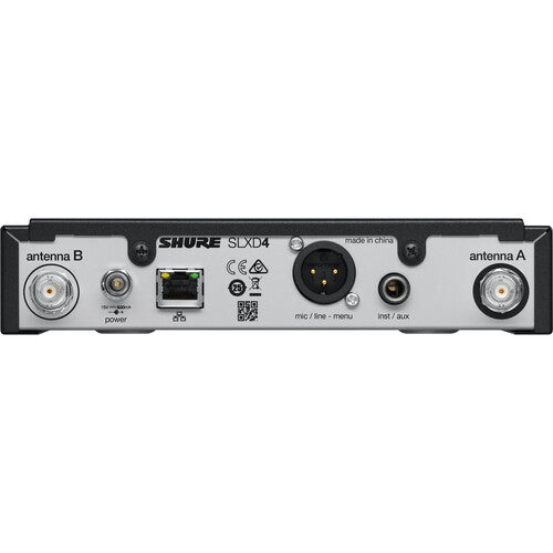 Shure SLXD14/85M Digital Wireless Cardioid Lavalier Microphone System (J52: 558 to 602 + 614 to 616 MHz)