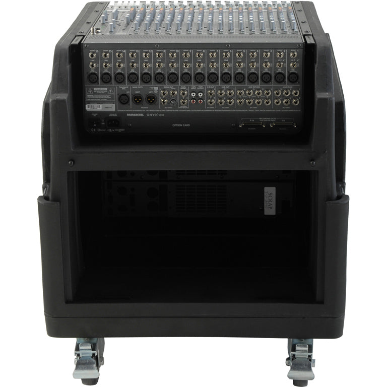 SKB Mighty Gig Rig Rolling Rack System, 14U Top and 6U Bottom