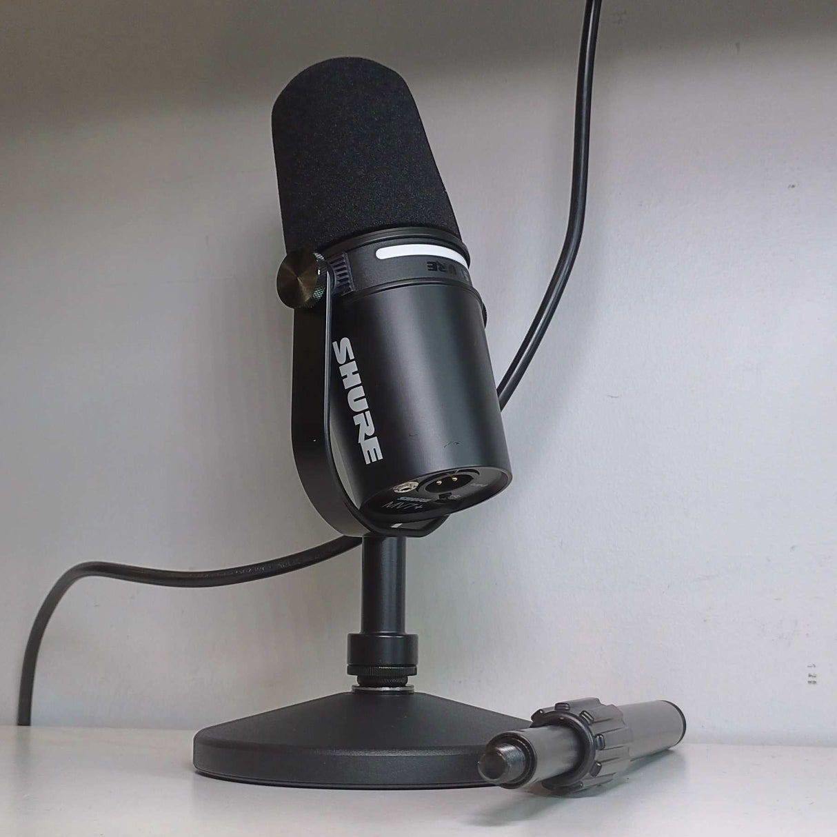 Used Shure MV7+ USB/XLR Podcast Microphone