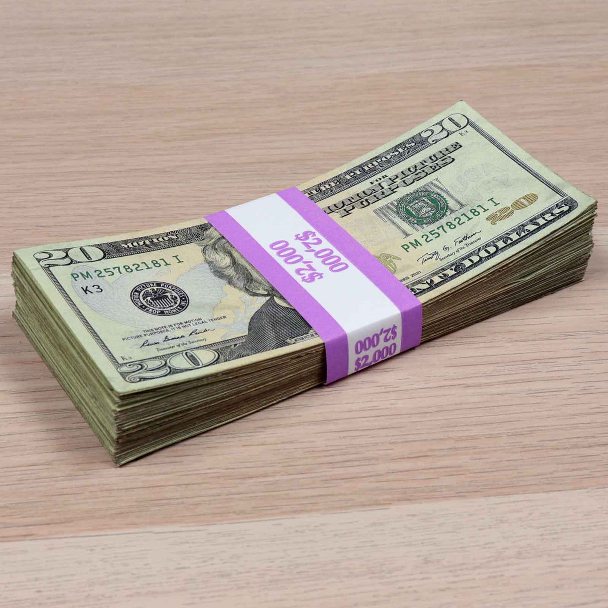 $34,000 RealAged Full Print New Series Stacks & Bands Pack
