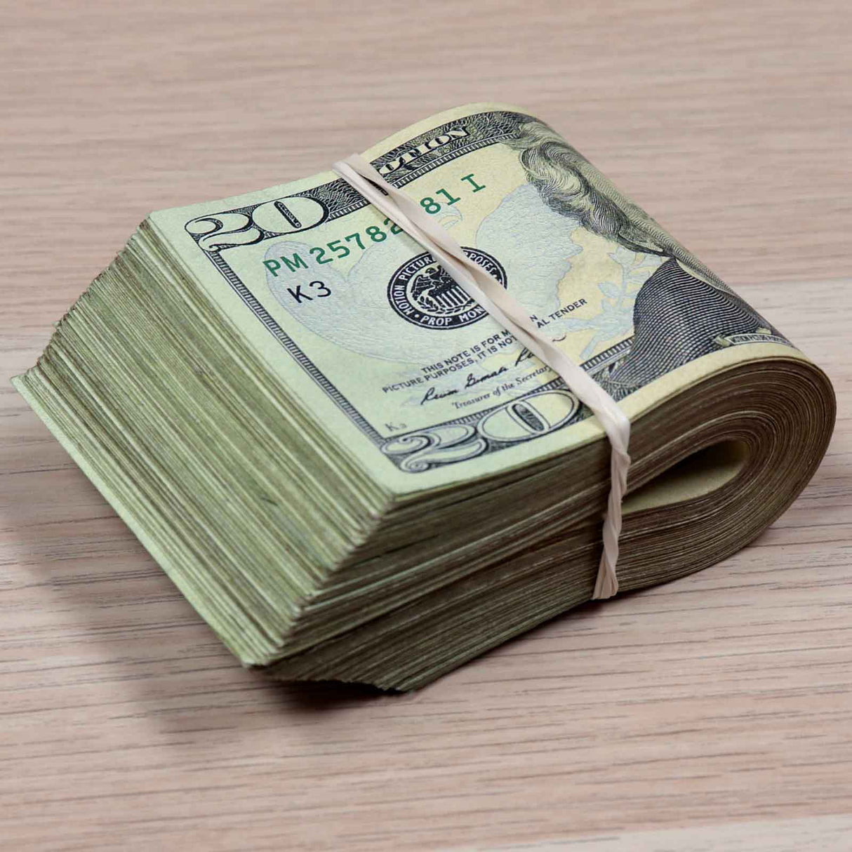 $7,000 RealAged Full Print New Series Stack & Band Pack