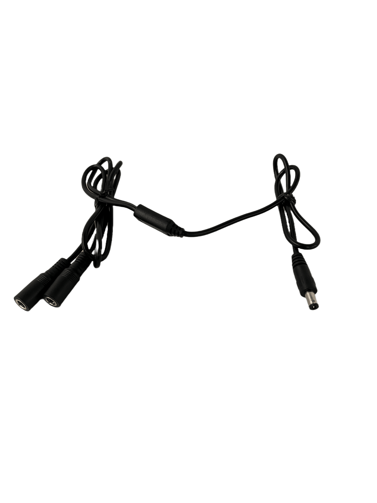 2.5mm Male to Dual 2.5mm Female Power Cable (36", Non-Regulated)