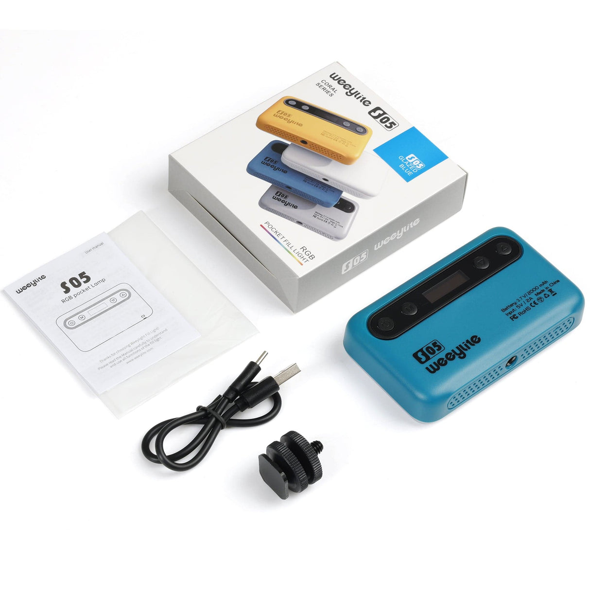 Viltrox S05 Pocket RGB LED Video Light Kit