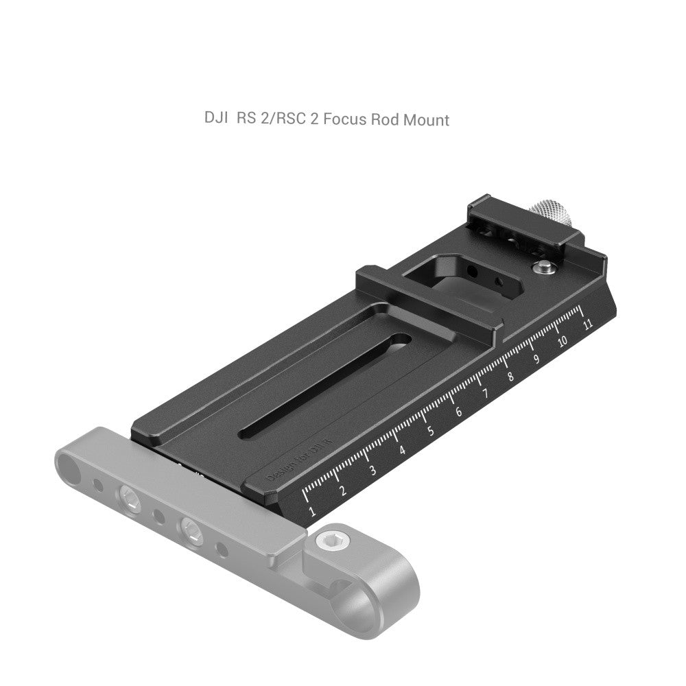 SmallRig Quick Release Plate for DJI RS 2 / RSC 2 / Ronin-S / RS 3 / RS 3 Pro / RS 4 / RS 4 Pro / RS 5 with Manfrotto-to-Arca Type Mount Plate 3061