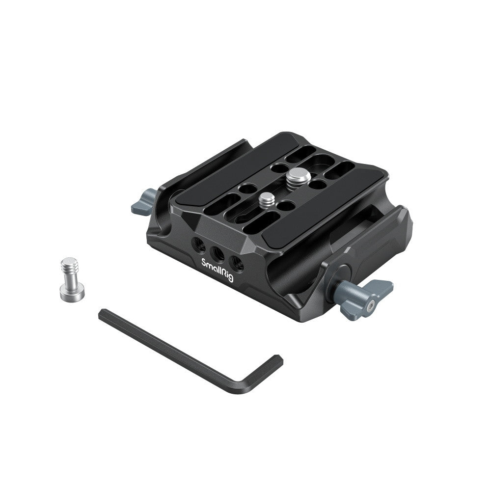 SmallRig Universal LWS Bottom Mount Plate with Dual 15mm Rod Clamp 3357