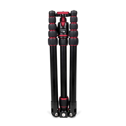 ProMaster XC-M 525K Professional Tripod Kit with Head - Red - Image 2