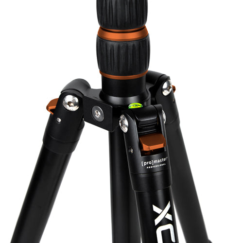 ProMaster XC-M 525K Professional Tripod Kit with Head - Orange - Image 7