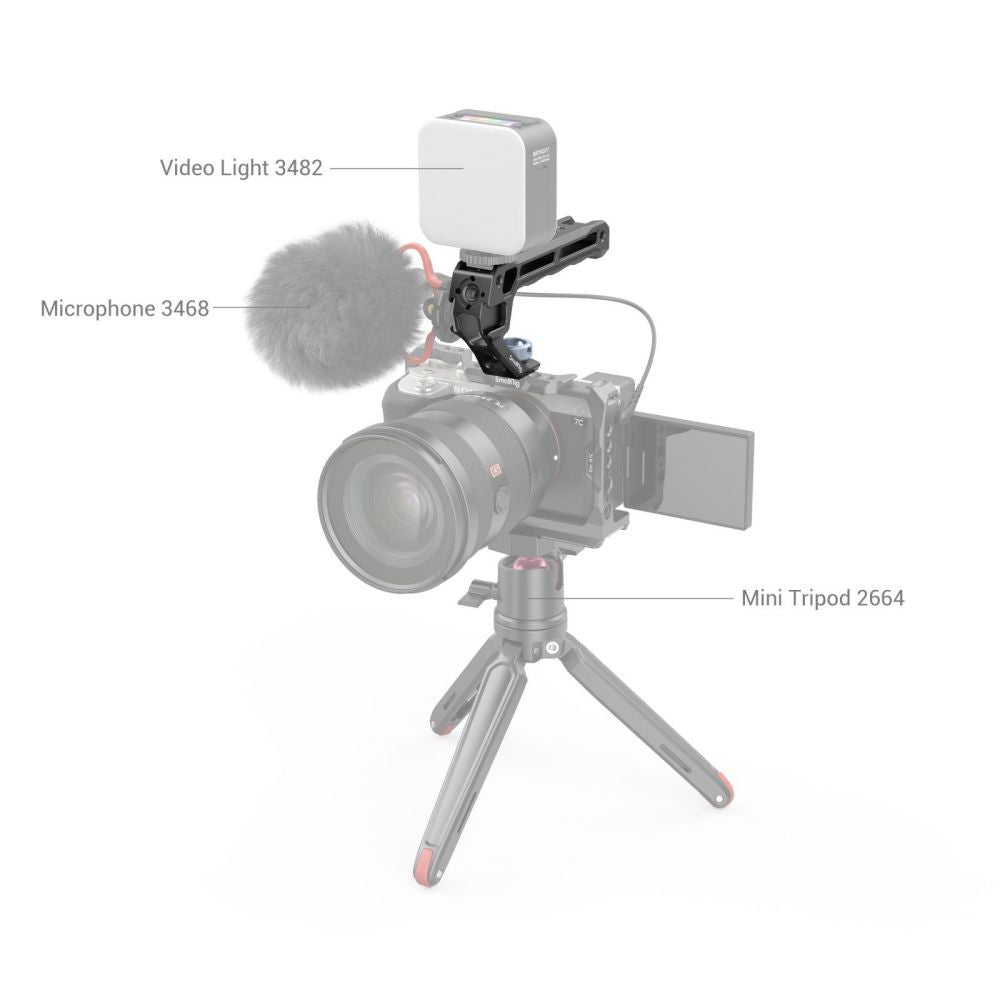 SmallRig Top Handle Compatible with ARRI Locating Holes 3765