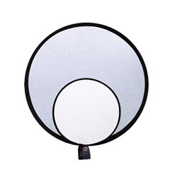 ProMaster 32" Collapsible Reflector - Silver / White - Image 1