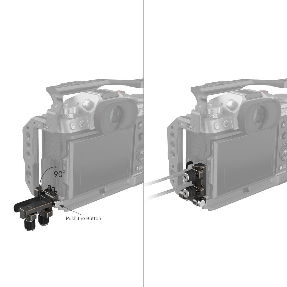 SmallRig HDMI and USB-C Cable Clamp for FUJIFILM X-T5 4147