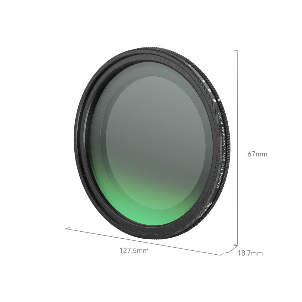 SmallRig Attachable VND Filter ND2-ND32 (1-5 Stop) 52mm 4215
