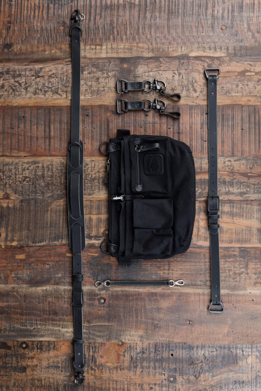 Leather Explorer Lens Quiver | Leather Messenger Bag