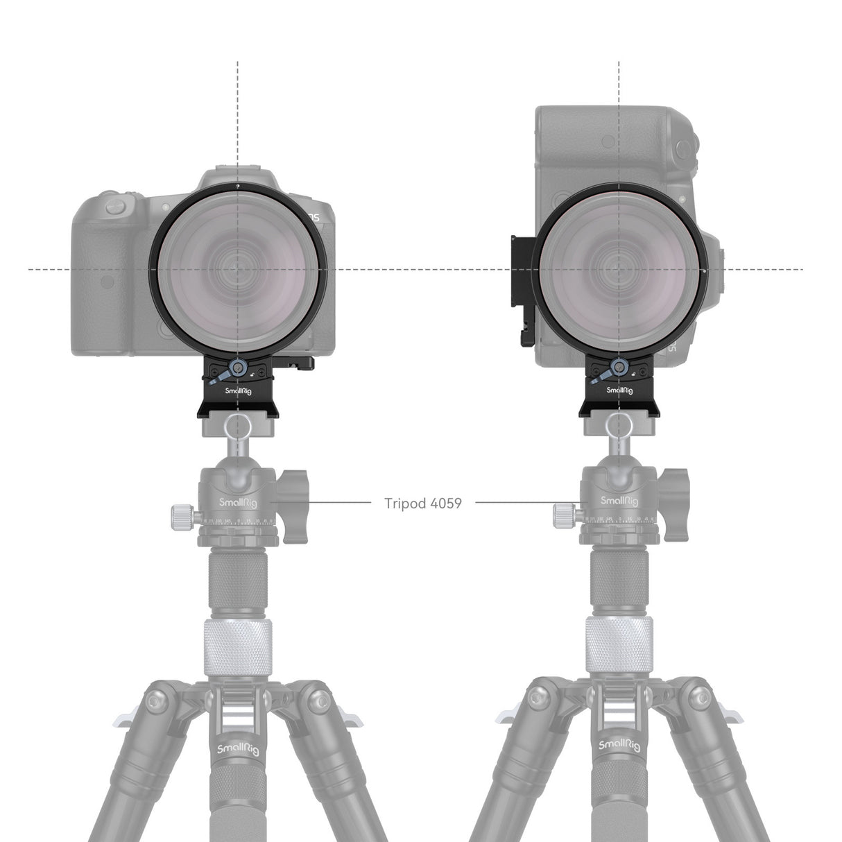 SmallRig Rotatable Horizontal-to-Vertical Mount Plate Kit for Canon EOS R Series 4300