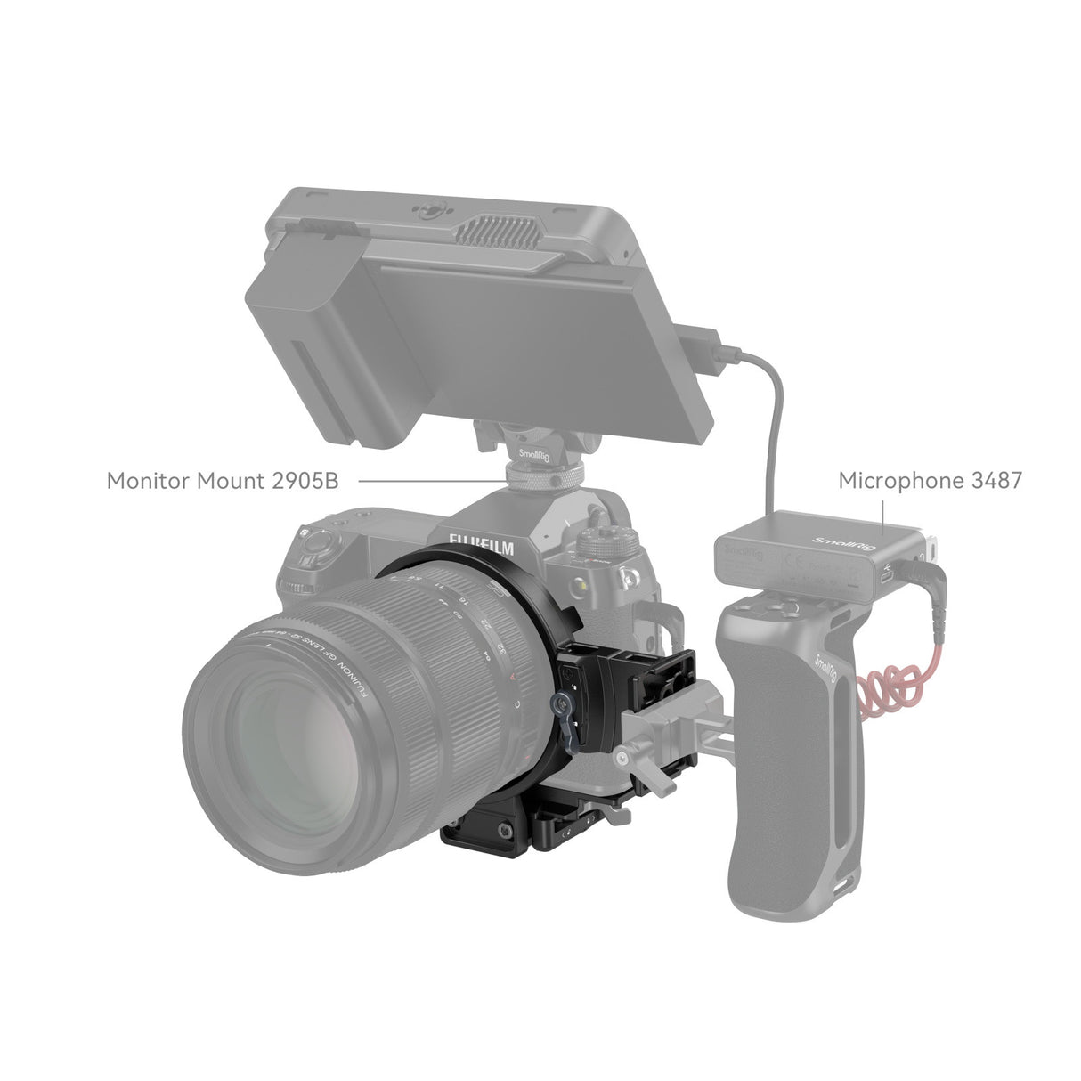 SmallRig Rotatable Horizontal-to-Vertical Mount Plate Kit for FUJIFILM GFX Series 4305