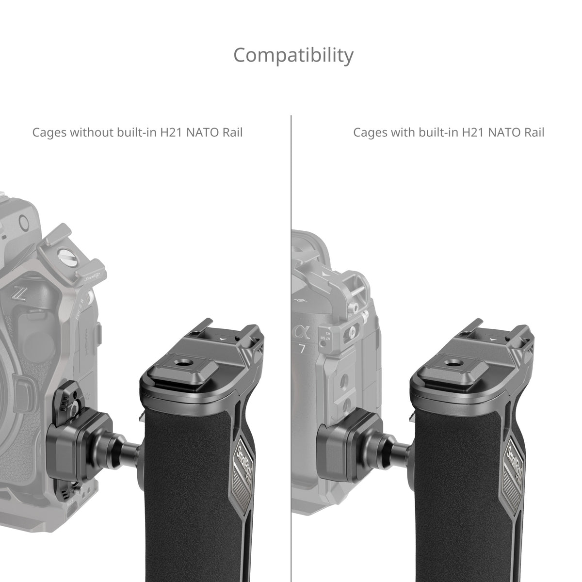 SmallRig HawkLock H21 Quick Release Rotating Side Handle Kit