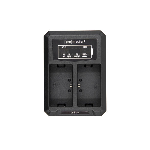ProMaster Dually Charger - USB-A for Canon LP-E6(N/NH/P) - Image 1