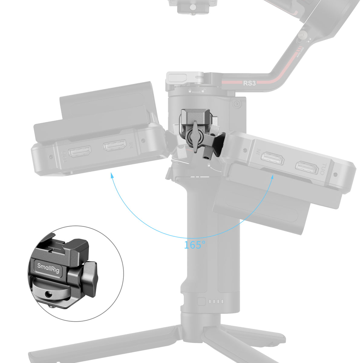 SmallRig "HawkLock" H21 Monitor Support for DJI Stabilizers