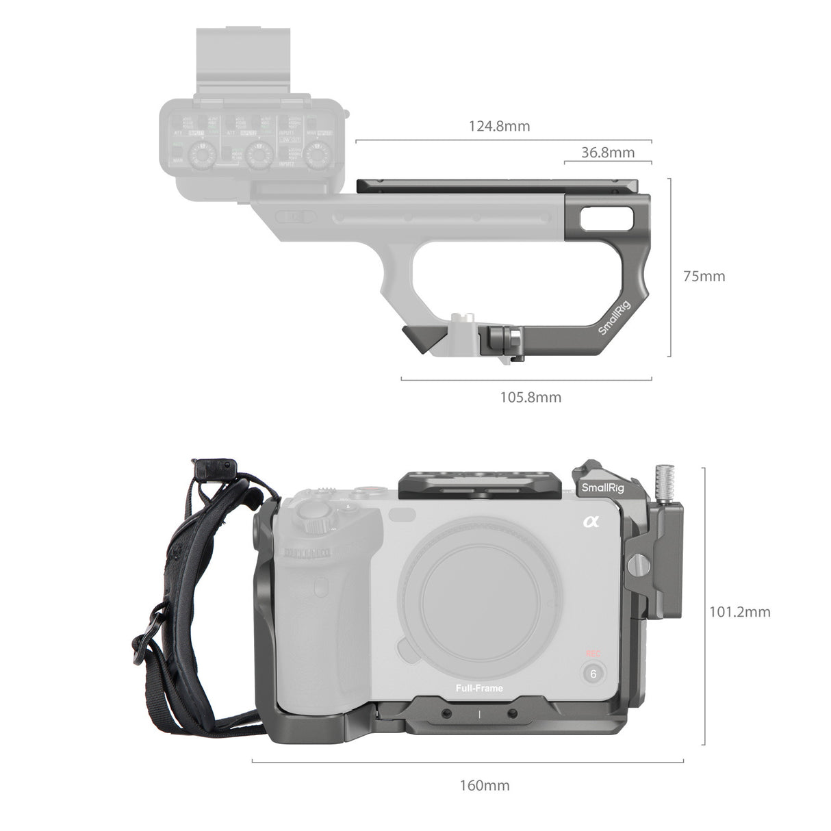 SmallRig HawkLock Quick Release Advanced Cage Kit for Sony FX3 / FX30 (Advanced Edition) 4771