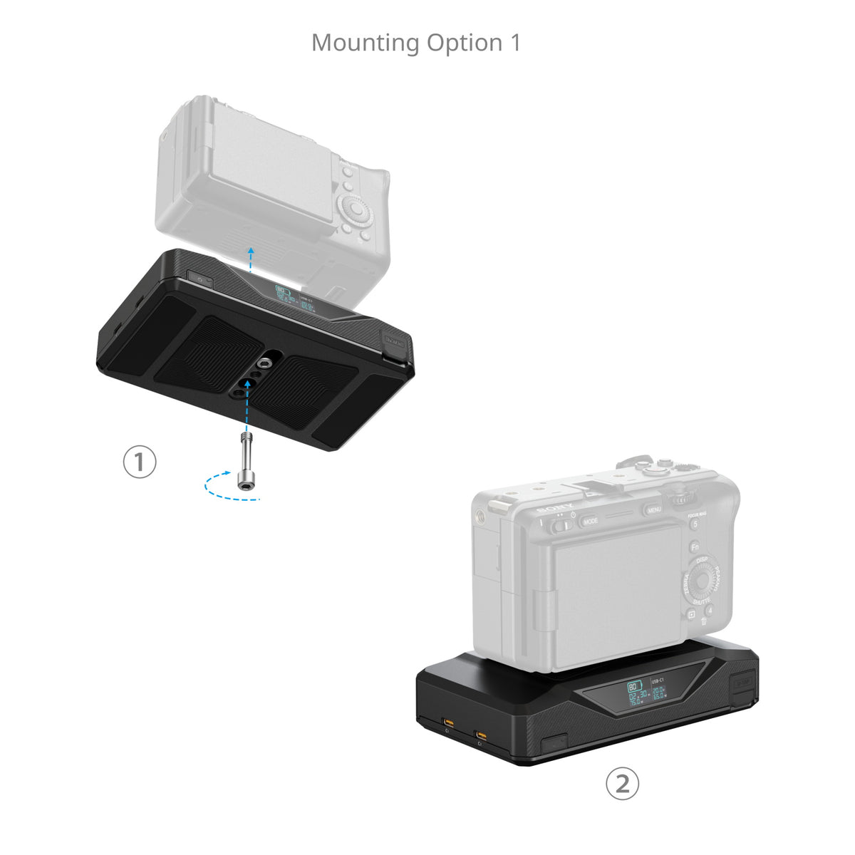 SmallRig CB75 Camera Base Battery