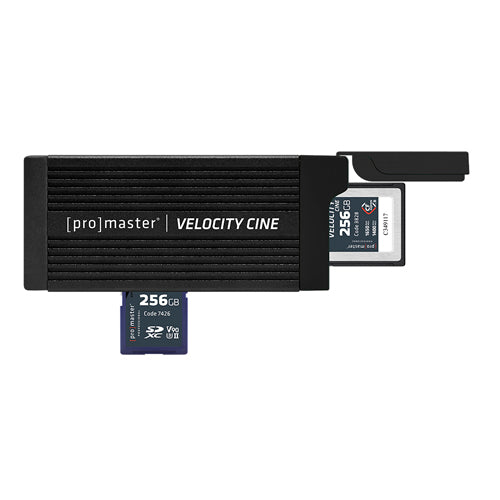 ProMaster Velocity CINE Dual Card Reader - CFexpress Type B & SD - Image 2