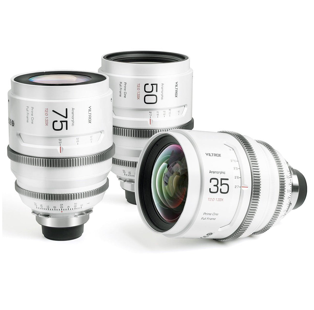 Viltrox EPIC 35mm/50mm/75mm T2.0 1.33X PL Full-Frame Anamorphic Cine Lens