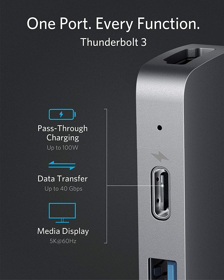 Anker PowerExpand Direct 8-in-2 USB-C PD Media Hub