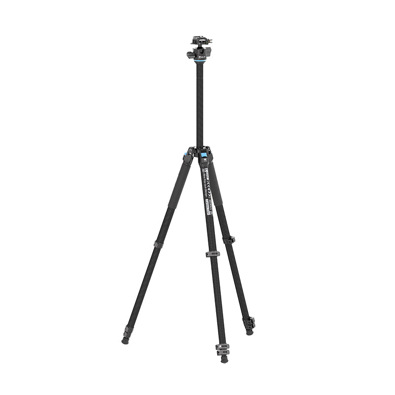 SIRUI L-Series One-hand Control Mini Flip Lock Carbon Fiber Tripod Kit