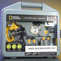 Certified Pre-Owned National Geographic 900x Microscope with Hard Case