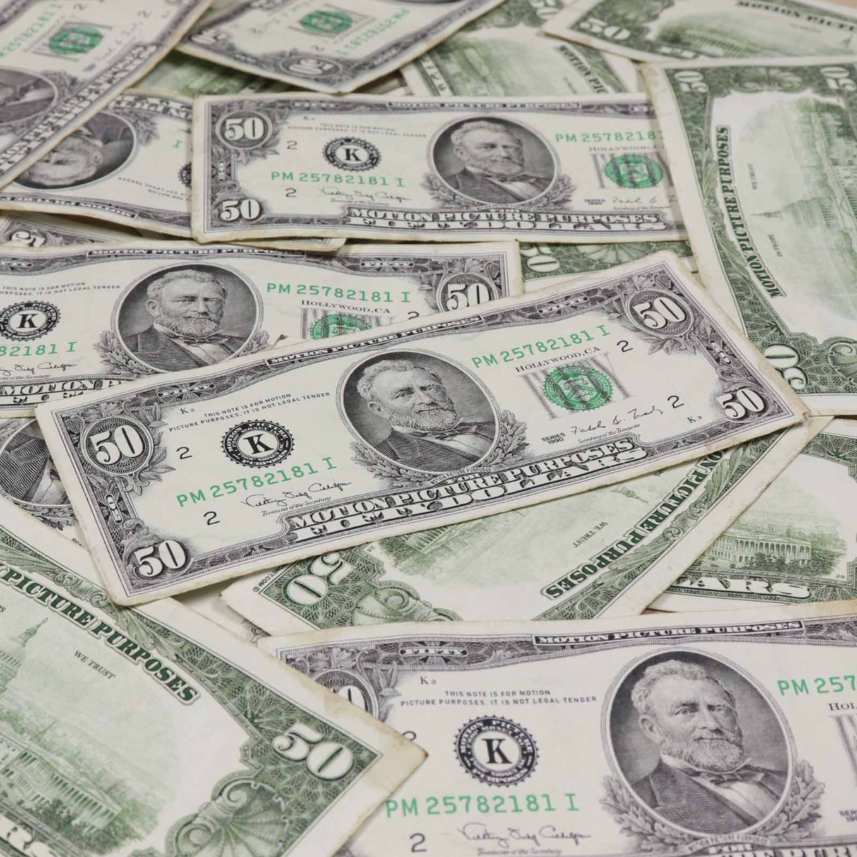$5,000 RealAged Full Print 1990 Series Stack