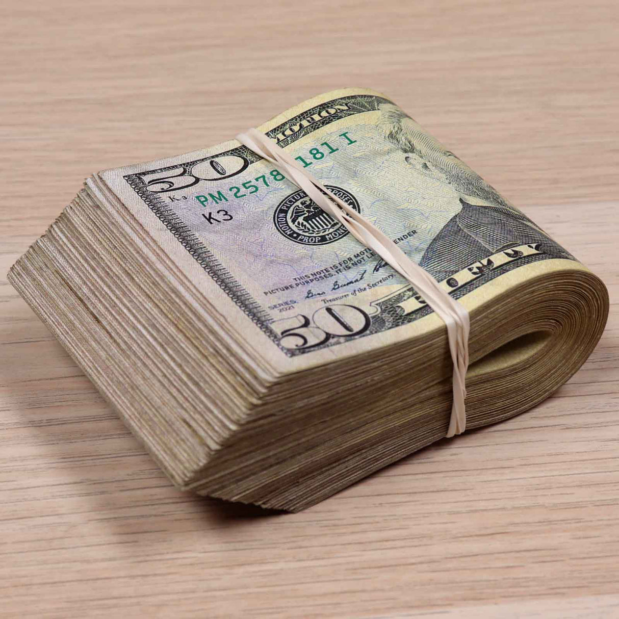 $10,000 RealAged Full Print New Series Stack & Band Pack