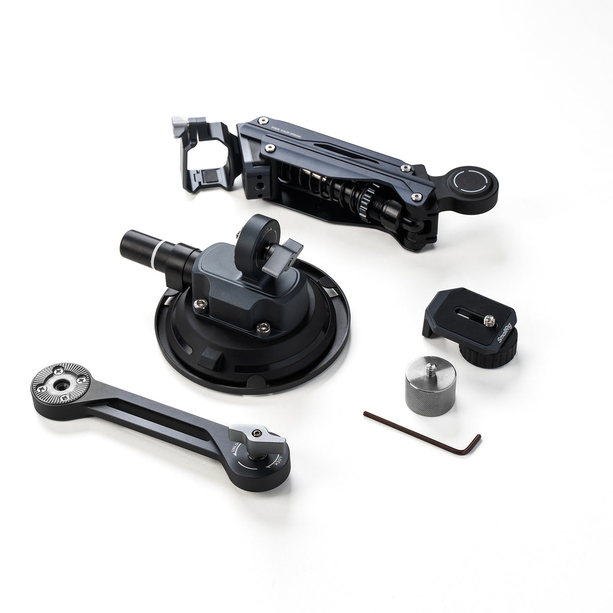 SmallRig Mini Shock Absorber Arm for DJI Osmo Pocket 3 / GoPro HERO13 / Insta360 X4