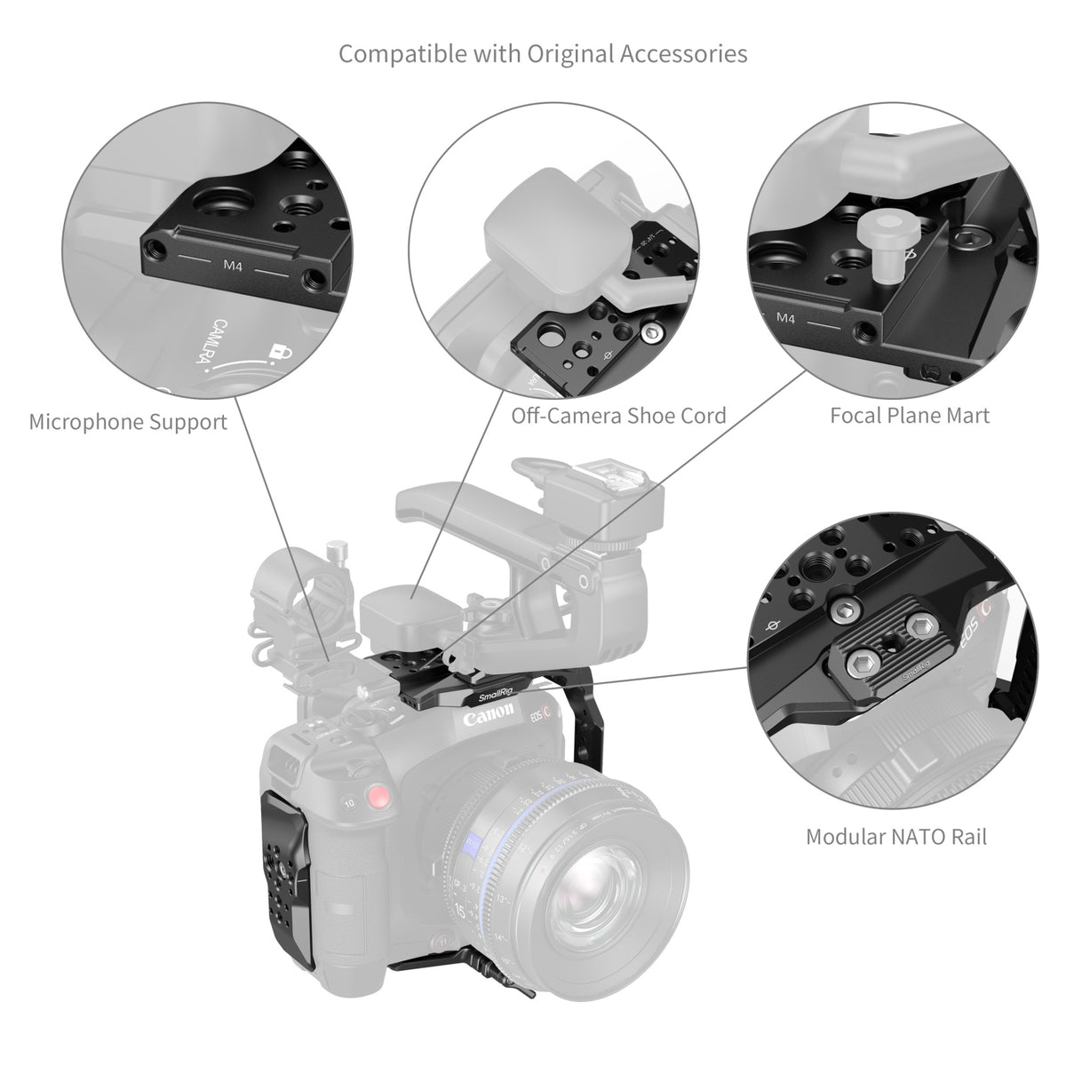 SmallRig Cage Kit for Canon EOS C80
