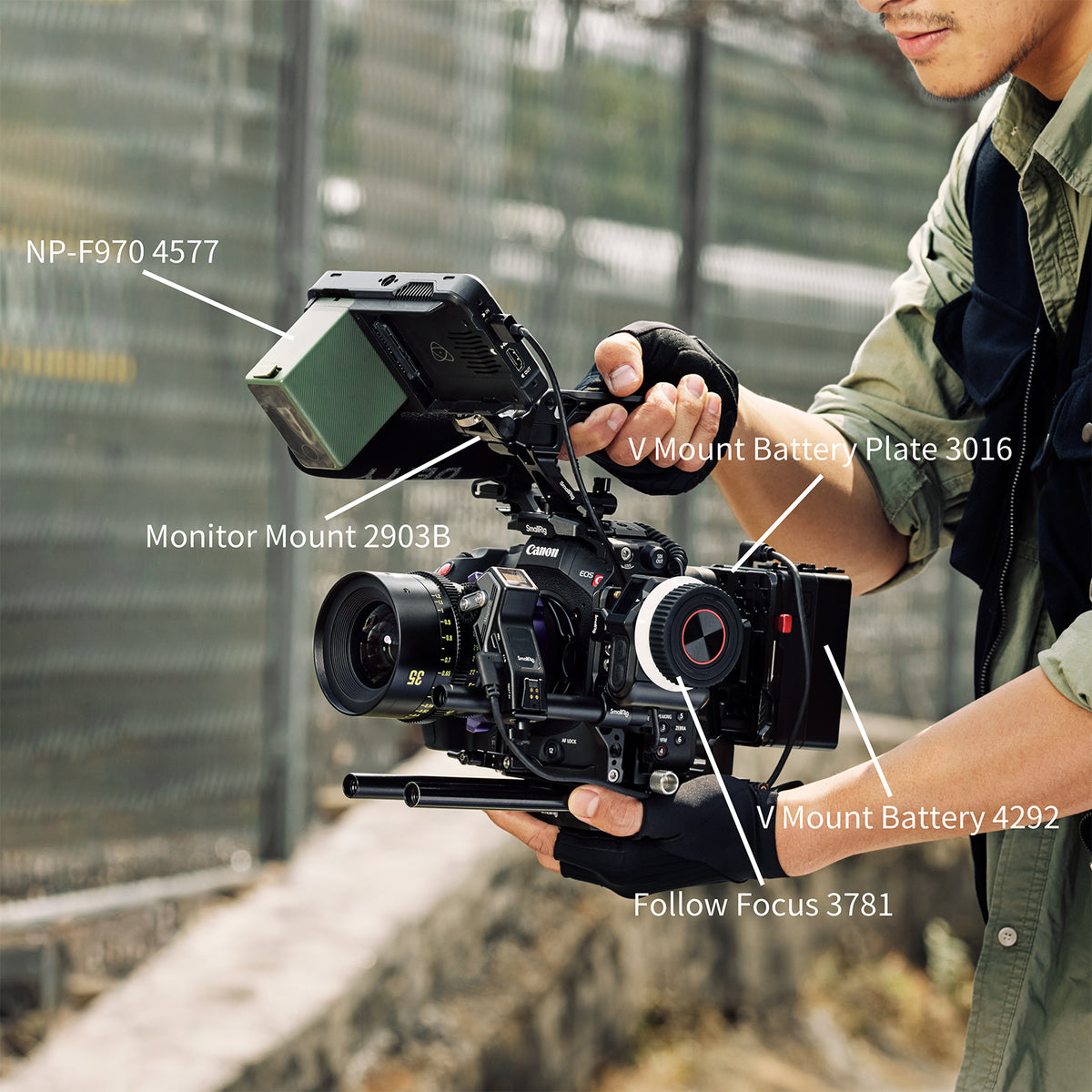 SmallRig Cage Kit for Canon EOS C80