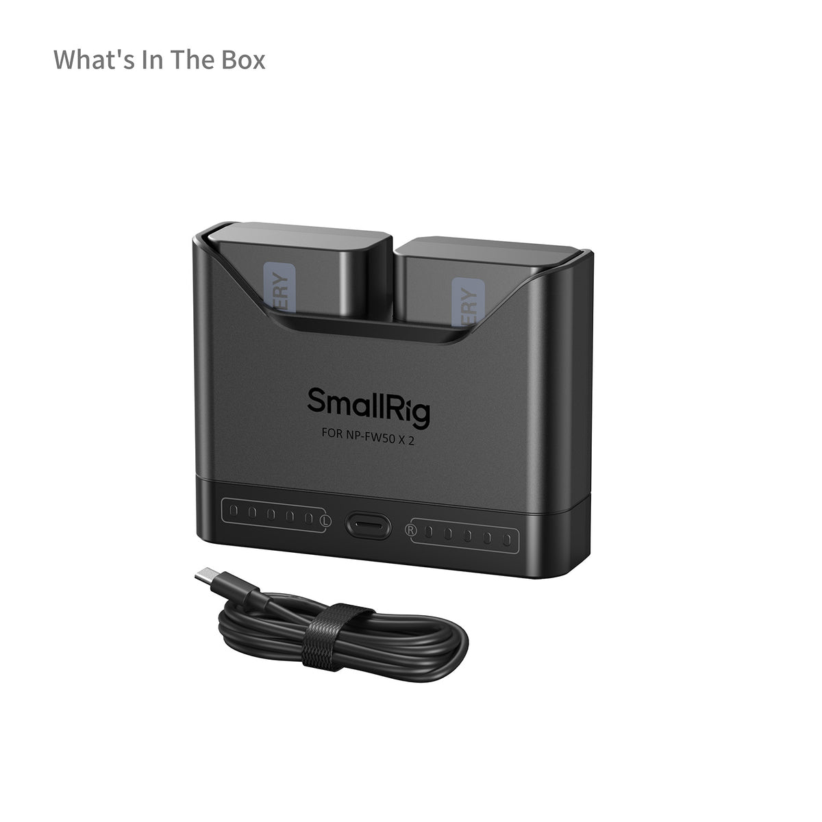 SmallRig Turbo Charging Kit for NP-FW50 Camera Batteries