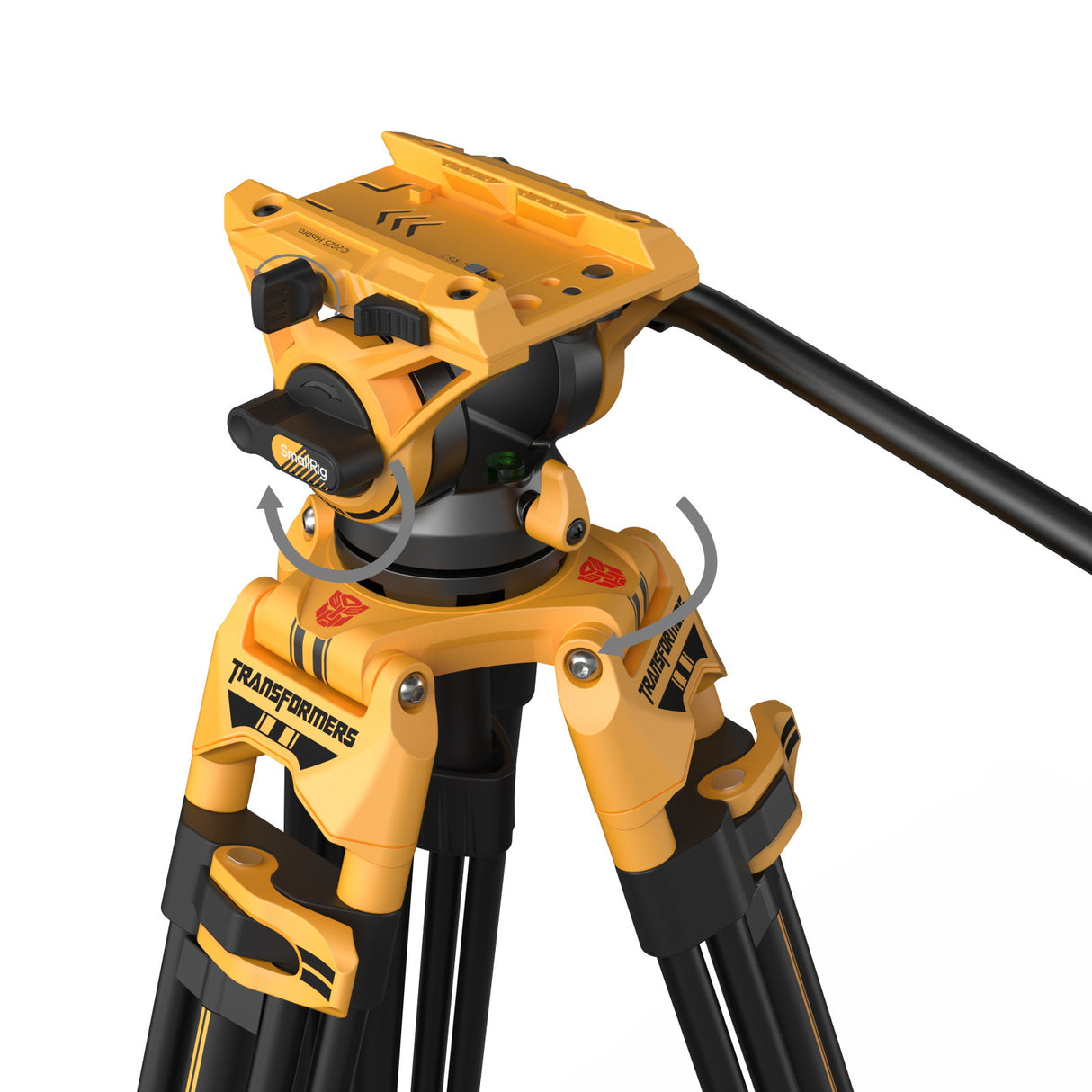 SmallRig Heavy-Duty Fluid Head Tripod AD-01(BumbleBee Edition)5523