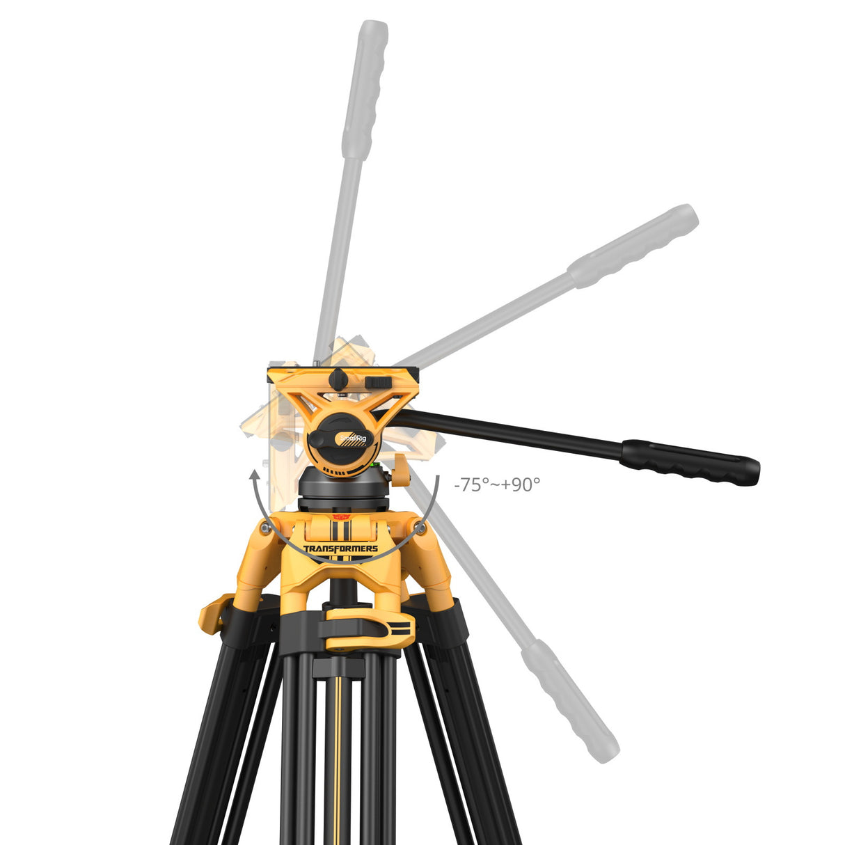 SmallRig Heavy-Duty Fluid Head Tripod AD-01(BumbleBee Edition)5523