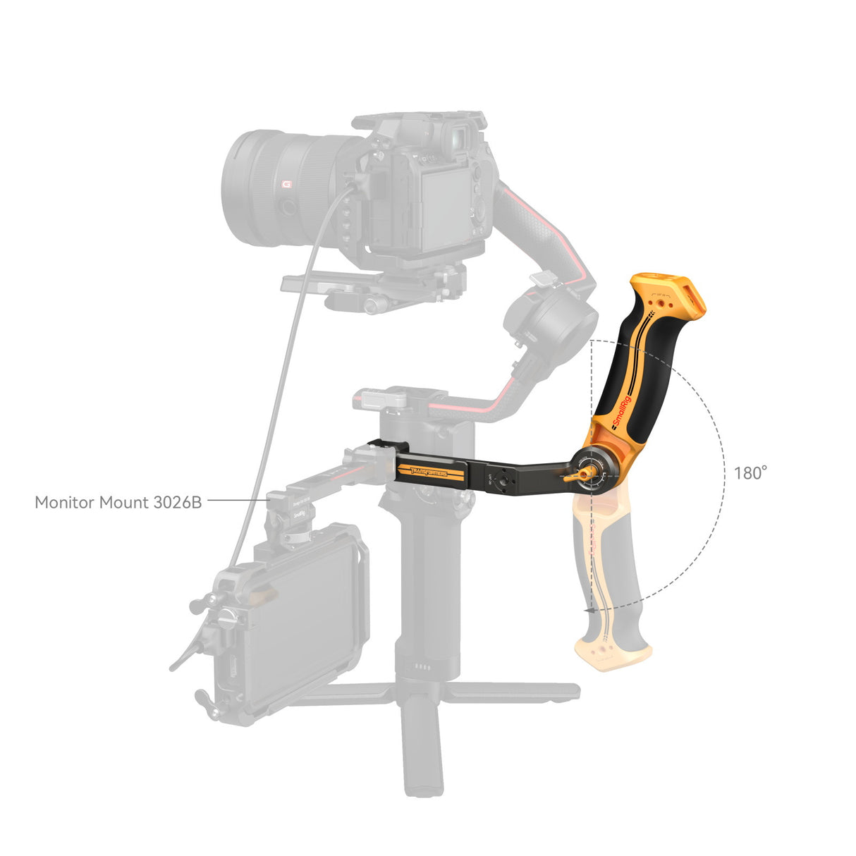 SmallRig Sling Handle for DJI RS 2 / RSC 2 / RS 3 / RS 3 Pro / RS 3 Mini / RS 4 / RS 4 Pro / RS 4 Mini / RS 5(BumbleBee Edition)5524