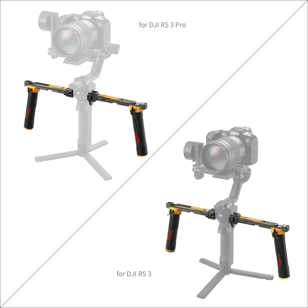 SmallRig Dual Handgrip for DJI RS 2 / RSC 2 / RS 3 / RS 3 Pro / RS 4 / RS 4 Pro / RS 5(BumbleBee Edition)5526