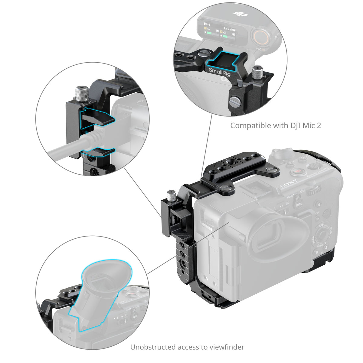 SmallRig Cage for Sony FX2